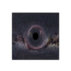 Black Hole Blue Space Galaxy Star Satin Bandana Scarf by Mariart