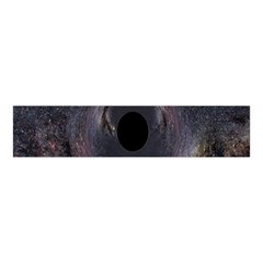 Black Hole Blue Space Galaxy Star Velvet Scrunchie
