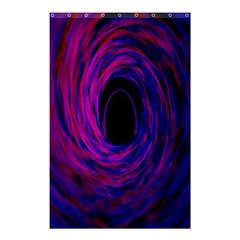 Black Hole Rainbow Blue Purple Shower Curtain 48  X 72  (small) 