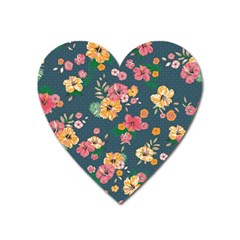 Aloha Hawaii Flower Floral Sexy Heart Magnet by Mariart