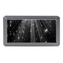 Black Rays Light Stars Space Memory Card Reader (mini) by Mariart