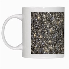 Black Hole Blue Space Galaxy Star Light White Mugs by Mariart