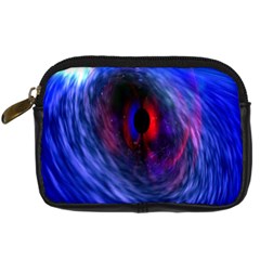 Blue Red Eye Space Hole Galaxy Digital Camera Cases