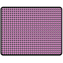 Pattern Grid Background Fleece Blanket (medium)  by Nexatart