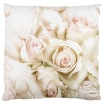 Pastel Roses Antique Vintage Standard Flano Cushion Case (Two Sides) Front