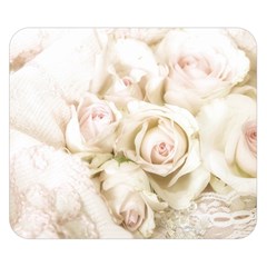 Pastel Roses Antique Vintage Double Sided Flano Blanket (small)  by Nexatart