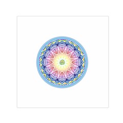 Mandala Universe Energy Om Small Satin Scarf (square)