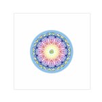 Mandala Universe Energy Om Small Satin Scarf (Square) Front