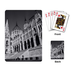 Architecture Parliament Landmark Playing Card by Nexatart