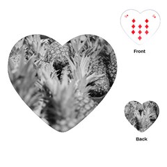 Pineapple Market Fruit Food Fresh Playing Cards (Heart) 