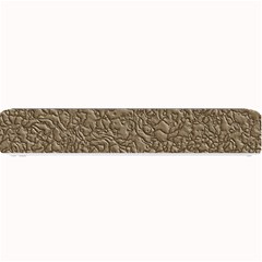 Leather Texture Brown Background Small Bar Mats