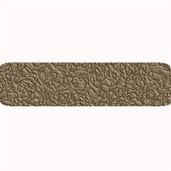 Leather Texture Brown Background Large Bar Mats by Nexatart