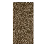 Leather Texture Brown Background Shower Curtain 36  x 72  (Stall)  Curtain(36 X72 ) - 33.26 x66.24  Curtain(36 X72 )