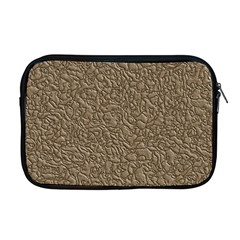 Leather Texture Brown Background Apple MacBook Pro 17  Zipper Case