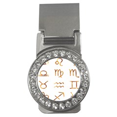 Signs Of The Zodiac Zodiac Aries Money Clips (cz) 