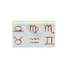 Signs Of The Zodiac Zodiac Aries Cosmetic Bag (xs) by Nexatart