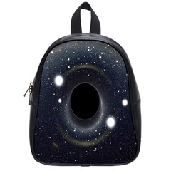 Brightest Cluster Galaxies And Supermassive Black Holes School Bag (small) by Mariart