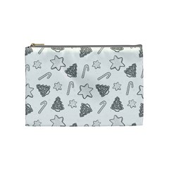 Ginger Cookies Christmas Pattern Cosmetic Bag (medium)  by Valentinaart