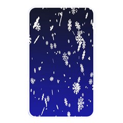 Blue Sky Christmas Snowflake Memory Card Reader by Mariart
