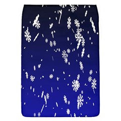 Blue Sky Christmas Snowflake Flap Covers (l)  by Mariart