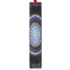 Colorful Hypnotic Circular Rings Space Large Book Marks by Mariart