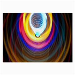 Colorful Glow Hole Space Rainbow Large Glasses Cloth (2-side)