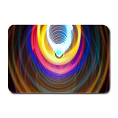 Colorful Glow Hole Space Rainbow Plate Mats by Mariart