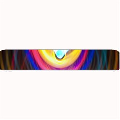 Colorful Glow Hole Space Rainbow Small Bar Mats by Mariart