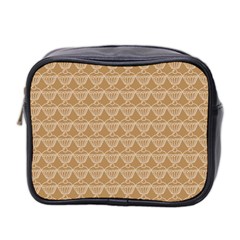 Cake Brown Sweet Mini Toiletries Bag 2-side by Mariart