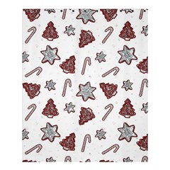 Ginger Cookies Christmas Pattern Shower Curtain 60  X 72  (medium)  by Valentinaart