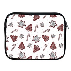 Ginger Cookies Christmas Pattern Apple Ipad 2/3/4 Zipper Cases by Valentinaart