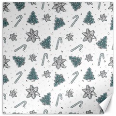 Ginger cookies Christmas pattern Canvas 20  x 20  