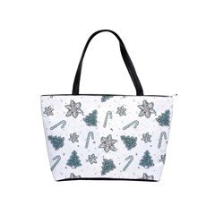 Ginger cookies Christmas pattern Shoulder Handbags