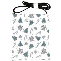 Ginger cookies Christmas pattern Shoulder Sling Bags