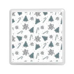 Ginger cookies Christmas pattern Memory Card Reader (Square) 