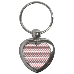 Clipart Embroidery Star Red Line Black Key Chains (heart) 