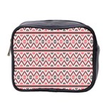 Clipart Embroidery Star Red Line Black Mini Toiletries Bag 2-Side Front