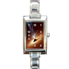 Coming Supermassive Black Hole Century Rectangle Italian Charm Watch by Mariart