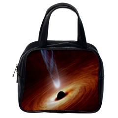 Coming Supermassive Black Hole Century Classic Handbags (one Side) by Mariart