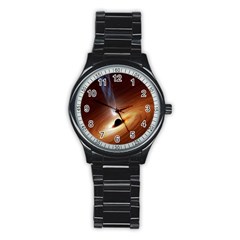 Coming Supermassive Black Hole Century Stainless Steel Round Watch