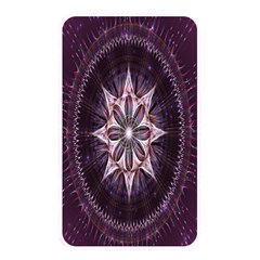 Flower Twirl Star Space Purple Memory Card Reader