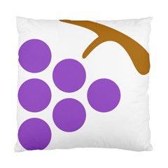 Fruit Grape Purple Standard Cushion Case (one Side)