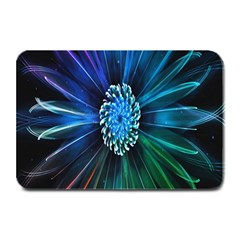 Flower Stigma Colorful Rainbow Animation Space Plate Mats