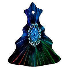 Flower Stigma Colorful Rainbow Animation Space Ornament (Christmas Tree) 