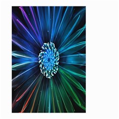 Flower Stigma Colorful Rainbow Animation Space Small Garden Flag (Two Sides)