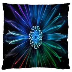 Flower Stigma Colorful Rainbow Animation Space Standard Flano Cushion Case (One Side)