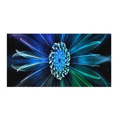 Flower Stigma Colorful Rainbow Animation Space Satin Wrap