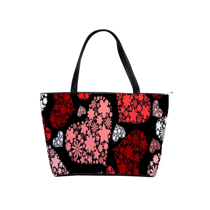 Floral Flower Heart Valentine Shoulder Handbags