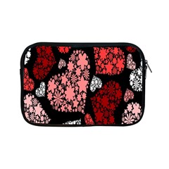 Floral Flower Heart Valentine Apple Ipad Mini Zipper Cases