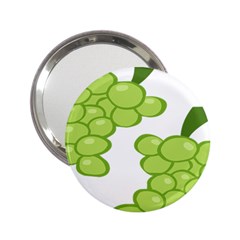 Fruit Green Grape 2 25  Handbag Mirrors